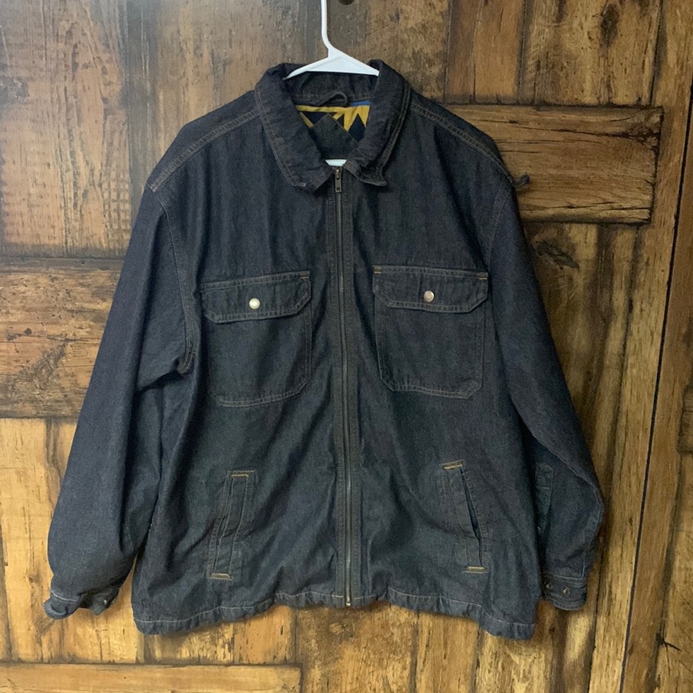 Duke Haband Jean Jacket Size L
